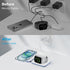 Charging Station for Apple Multiple Devices, 3 in 1 Magnetic Wireless Charger Dock for iPhone 15/14/13/12/Pro/Plus/Max, Travel Charger for Apple W...