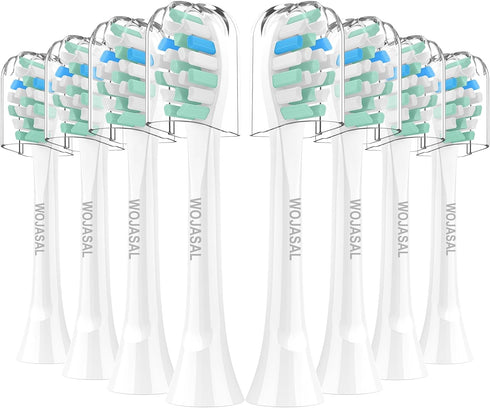 Replacement Brush Heads Compatible with Philips SoniCare Electric Toothbrushes Handle, Toothbrush Heads of Effective Cleaning, for Snap-on System,...
