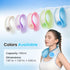 samply Ice Pack Wrap for Neck and Shoulders, Cold Packs for Injuries, Swelling and Pain Relief, Wearable Neck Cooling Towels for Reusable Cold Com...