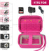 Carrying & Protective Case for Digital Camera, AbergBest 21 Mega Pixels 2.7" LCD Rechargeable HD/Kodak Pixpro/Canon PowerShot ELPH 180/190 / Sony ...