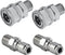 Pressure Washer Quick Connect 3/8 Inch, Pressure Washer Fittings, Adapter Set, Male Thread, 4 Pieces...