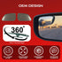 Utopicar Convex Blind Spot Mirrors 2 Pack - OEM Car Side Mirror Blindspot Eliminator Automotive Exterior Accessories - Adjustable Blind Spot Mirro...