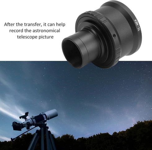 Telescope Adapter Ring,1.25in Astronomical Telescope T Mount Ring Adapter,for Sony E Mount Mirrorless Camera...