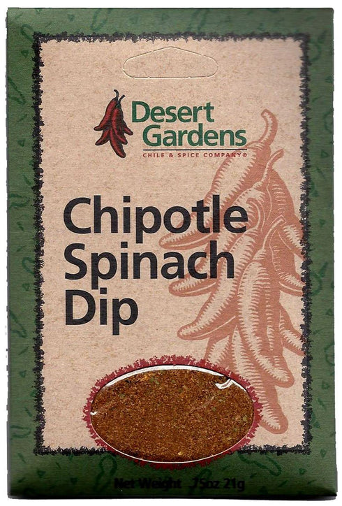 Desert Gardens Chipotle Spinach Dip Mix (Pack of 4)...