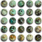 200pcs 4mm African Turquoise Loose Beads for Jewelry Making, Natural Semi Precious Beads Round Smooth Gemstones Spacer Beads Charms for Necklaces ...