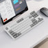 Happy Balls PBT Keycaps Backlit Cherry MX Keycap Set Doubleshot OEM Profile Translucent with Keycap Puller for US Layout 61 87 104 108 MX Switches...