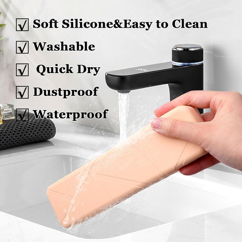 Silicone Makeup Brush Holder,Small Cosmetic Bag for Women, Makeup Brush Bag Make up Brush Organizer Case,Magnetic Anti-fall Out Design, Makeup Too...