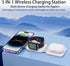 3 in-1 Charging Station for Apple Multiple Devices?Foldable Magnetic Wireless Charger Pad?Travel Charging Station for iPhone15 14 13 12 Series Wat...