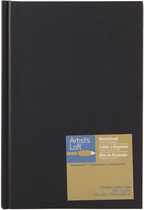 Artist's Loft Fundamentals Sketchbook 5.5" x 8"...