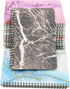 Yansanido Spiral Notebook, 8 Pcs A5 Marble Design Thick Hardcover 7mm College Ruled 80 Sheets -160 Pages Journals for Study and Notes (8 Style A5)...