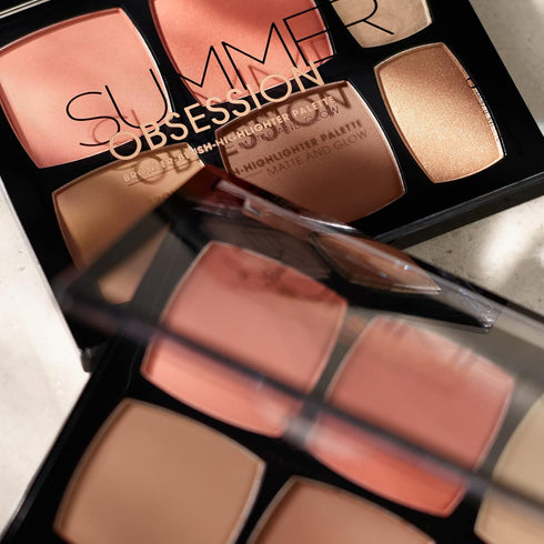 Catrice | Summer Obsession Bronzer, Blush, & Highlighter Palette Matte and Glow | Face Makeup for All Skin Types | Vegan & Cruelty Free | Made Wit...