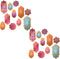 Foil Lantern & Mandala Cutouts Pack of 2...