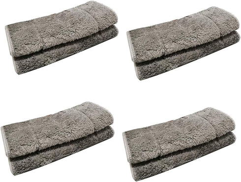 EZ SPARES Microfiber Mop Cloths,Replacement for Hardwood Floor Mop,Washable Wet/Dry Pads,for Home and Office Wet or Dry Floor Tile Cleaning(4 Pads...