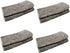 EZ SPARES Microfiber Mop Cloths,Replacement for Hardwood Floor Mop,Washable Wet/Dry Pads,for Home and Office Wet or Dry Floor Tile Cleaning(4 Pads...