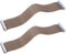 Antrader 1ft 40 Pin F/F Connector USB ASP ISP JTAG AVR Wire IDC Flat Rainbow Ribbon Data Cable 2.54mm 2 Pieces...