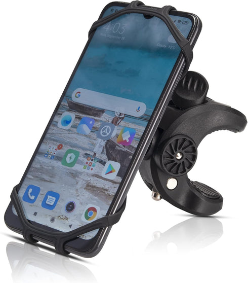 Universal Cell Phone Holder Mount - Compatible with All Smartphones, Fits iPhone, Samsung Galaxy, Pixel, and More - Black......