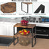 Set of 4 Counter Shelves Kitchen Stackable Cabinet Shelf Wood Organizer Expandable Counter Top Racks Brown Bathroom Counter organizer...