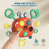 Montessori Toy for 1 2 3 4 Year Old Toddlers - Educational Activity Birthday Gifts Developing Sensory Toys for Pull String Activity Motor Skills -...