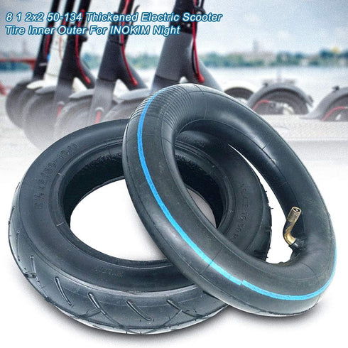 8.5 Inch Scooter Tires Inner and Outer Tubes Tire, 8 1/2 x 2 Pneumatic Tyres, Explosion-proof, Pressure-resistant, for Electric Scooters (size:Inn...