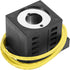 10226-37 Solenoid Coil, 10v DC, 25W, Single Lead Wire, Fits Valve Stem Series 08 80 88 98, Hydraulic Power Unit Lift Dump Trailer Solenoid...