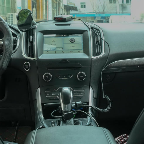 USB C Male to 12V Car Cigarette Lighter Socket Female Converter Cable 1 Feet,18W USB C to Cigarette Lighter Adapter for Dash Cam, GPS...