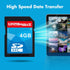 SD Card 4GB SDHC Class 4 Flash Memory Card 4 GB Digital Camera Cards 1Pack...