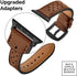 Mifa Leather Band Made for Apple Watch 10 42mm 9 8 7 41mm 6 SE 5 4 40mm 38mm iwatch Series 1 2 3 Nike Sports Replacement Strap Bands Dressy Classi...