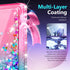 NGB Designed for Samsung Galaxy Note 20 & Note 20 5G Case, Pink/Aqua | Glitter Liquid Sparkle Cute Cover for Women Girls Kids | with Screen Protec...