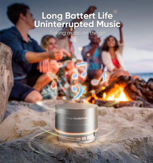 Small Wireless Speaker, Mini Portable Wireless Speaker, Mini Small Metal Speakers Wireless 5.2 for iPhone Android Home Outdoor, Birthday for Women...