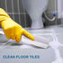 ?2pack? UNOD White Cleaning Pumice Stone with Handle?Removing Hard Water Stain Ring.Clean up The Stains on Tiles, Bathrooms & Pools. (2, Long Hand...