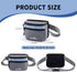 Dog Training Treat Pouch for Doggie Puppy Treat Snack Bags Reward Pouch Bait Bag Dog Treat Carrier Holder with Clip Waist Belt...