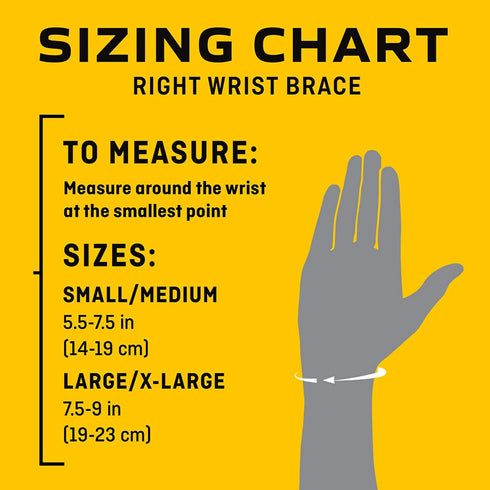 FUTURO Deluxe Wrist Stabilizer Right Hand, L/XL...