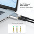 FEMORO USB Sound Card, USB to Audio Jack Adapter 7.1 Channel External Stereo Sound Card with 3.5mm TRS TRRS Microphone Headphone for PC, Laptop, P...