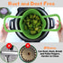 Silicone Steamer Basket | Foldable, Space-Saving | Fits 6,8 Qt Instant Pot and Similar-Sized Pressure Cookers Accessories...