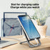 Portable Phone Stand for Desk, Aluminum Adjustable Cell Phone Holder, Foldable Travel Cellphone Dock Compatible with iPhone 15 14 13 Pro Max Mini,...