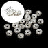 900 Pieces Round Rondelle Spacer Beads for Jewelry Making?Bead Charms?Rhinestone Beads over gild?Round Beads for Bracelets?Bead Bracelet Kit?Charm...