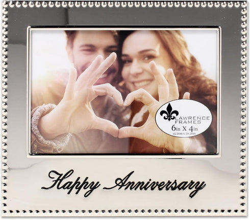 Lawrence Frames 4x6 Happy Anniversary Picture Frame (290264)...