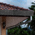 2 Pcs Gutter Valley Splash Guards Downspout Diverter Roof Rain Diverter Roofing Gutter Guards with 20 Screws Gutters for House Residential Flat Sh...