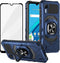 Ailiber for AT&T Calypso 4/Cricket Debut S2 Case with Screen Protector, Ring Kickstand for Magnetic Car Mount, Military Grade, Heavy Duty Shockpro...