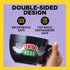 Silver Buffalo FRIENDS Central Perk Black Ceramic Mug Oversized for Coffee, Soup, 24 Ounces...