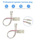 Car Front Rear Door Speaker Wiring Harness Connector Plug Replacement for 2002-2020 Jeep Wrangler JK, Chrysler,Dodge Vehicles,Install Aftermarket ...