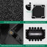ABS IP67 Waterproof Dustproof Electrical Junction Box, with 15A 600V Barrier Terminal Cable Connector, 5 in/5 Out Power Junction Box?6.22 * 3.54 *...