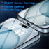 Uyiton Anti-Blue Light for iPhone 15 Screen Protector - Unbreak-Glass Easy Fit Full Coverage Case Friendly Scratch Resistance 9H Tempered Glass Sc...
