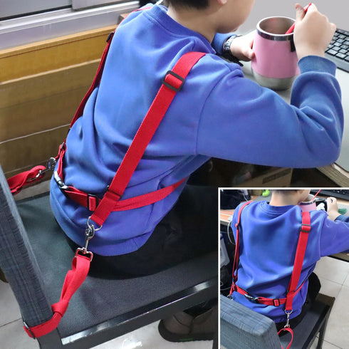 Adjustable Teens Safety Chair Strap for Older Children for Autism Special Needs ADHD Safety Teens Harness Perfect for Restaurants Mealtime Homewor...
