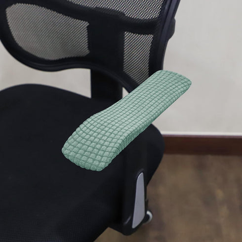 FORCHEER Office Chair Armrest Covers Stretchable Water Resistant Spandex Stretch Jacquard Elastic Band Computer Office Chair Arm Pad Covers Chair ...