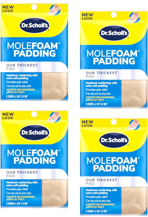 Dr. Scholl's Molefoam Padding 2 Each (Pack of 4)...