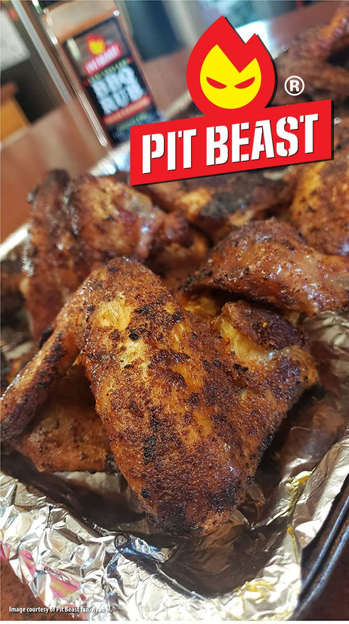 Pit Beast New England BBQ Rub | Keto, Sugar-Free, 0 Carbs, NO MSG, Gluten Free | Savory and Bold Barbecue and Grill Seasoning for Chicken, Burgers...