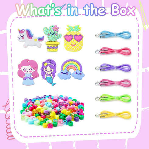 aowenxi Toys for 4 Year Old Girls, Jewelry Making Kit for Girls 4-6 Cute Unicorns Gifts for 4 5 6 Year Old Girls Crafts...