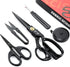 9 Inch Fabric Scissors Tailor Sewing Shears for Fabric Cutting Heavy Duty Tailor Scissors for Quilting Sewing and Dressmaking with Tape Measure, T...