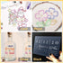 Double Line Outline Markers 12 Colors Super Squiggles Glitter Markers Self Outline Metallic Markers, Doodle Shimmer Markers Drawing Pens for Chris...